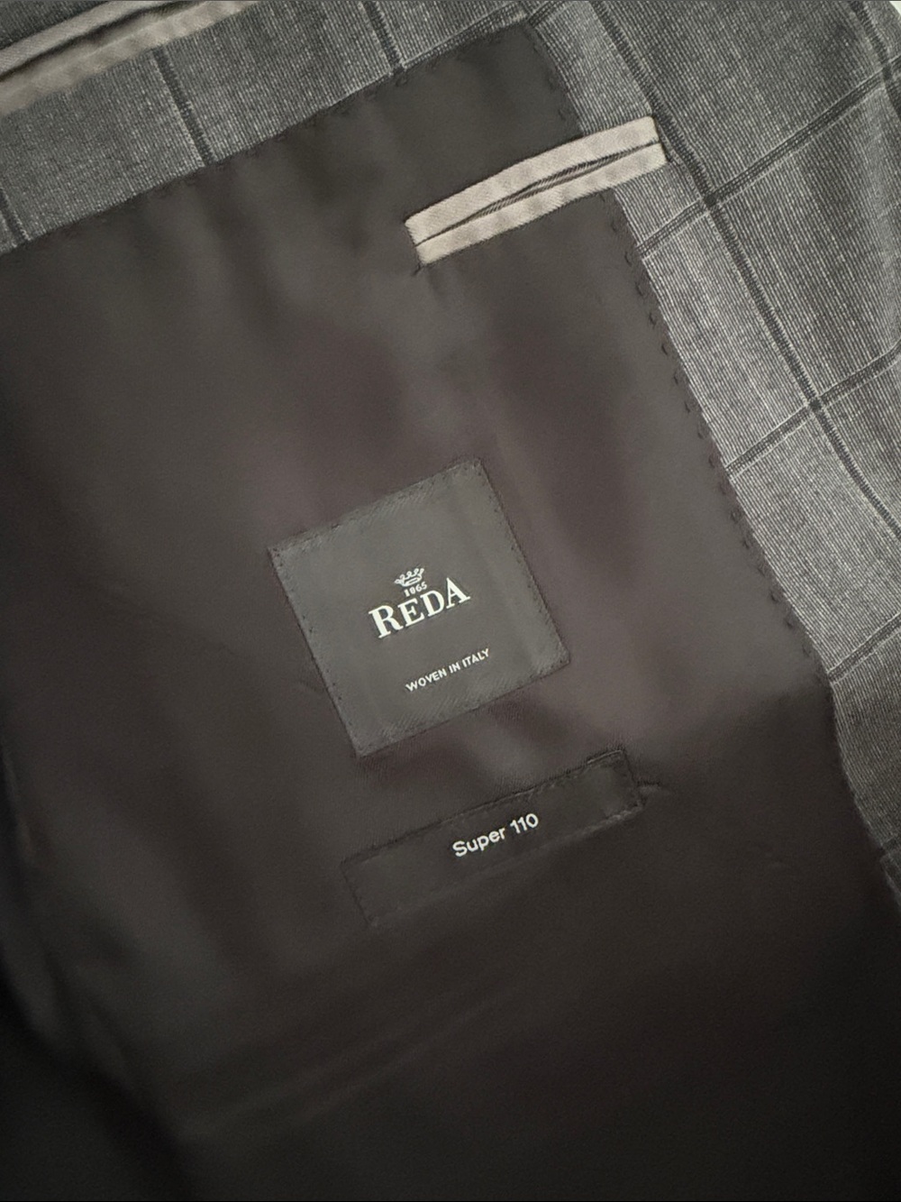 Hugo Boss Gray Windowpane Men's Blazer - Picture 3 of 4